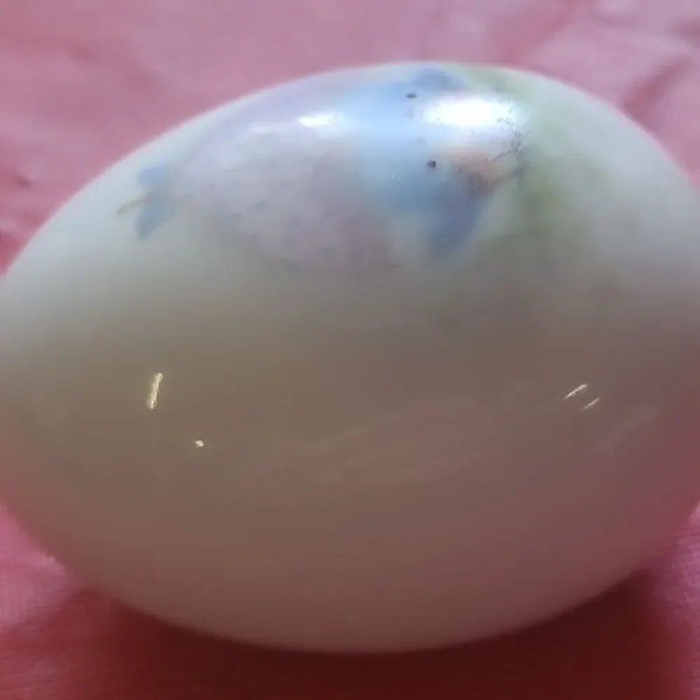 Vintage  Mini Bluebird Vase and Egg